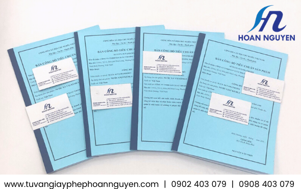 Công bố tiêu chuẩn chất lượng nước giặt xả