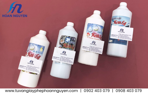 Sản phẩm nước giặt xả kiểm nghiệm chất lượng để công bố