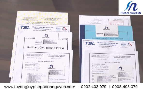Giấy phép sản xuất và lưu hành sản phẩm Mì trứng (Mì vắt)