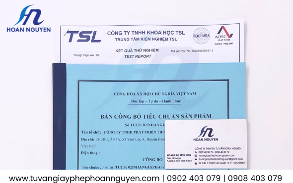 Công bố tiêu chuẩn chất lượng sáp thơm