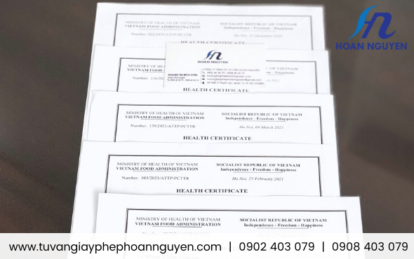 Làm giấy chứng nhận Y Tế (Health Certificate) tại Bình Thuận