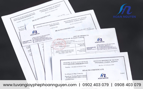 Làm giấy chứng nhận Y Tế (Health Certificate) tại miền Tây
