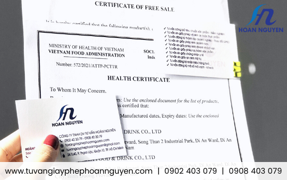 Giấy chứng nhận y tế (HC) xuất khẩu hạt tiêu