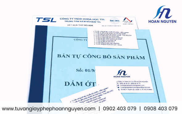 Công bố chất lượng Dấm ớt nhập khẩu và trong nước