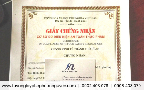 An toàn vệ sinh thực phẩm cơ sở đóng gói hạt ngũ cốc