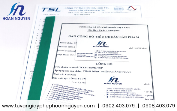 Kiểm nghiệm và Công bố sản phẩm thảo dược ngâm chân