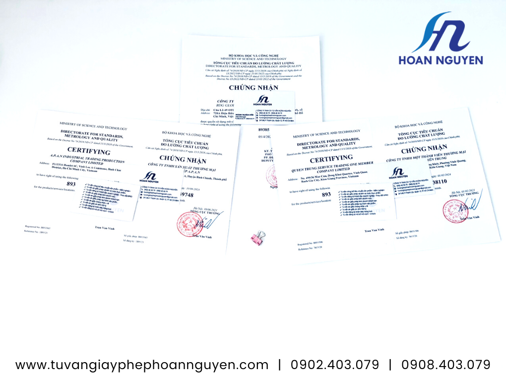 Đăng ký mã vạch xịt diệt khuẩn nhanh chỉ 1 ngày