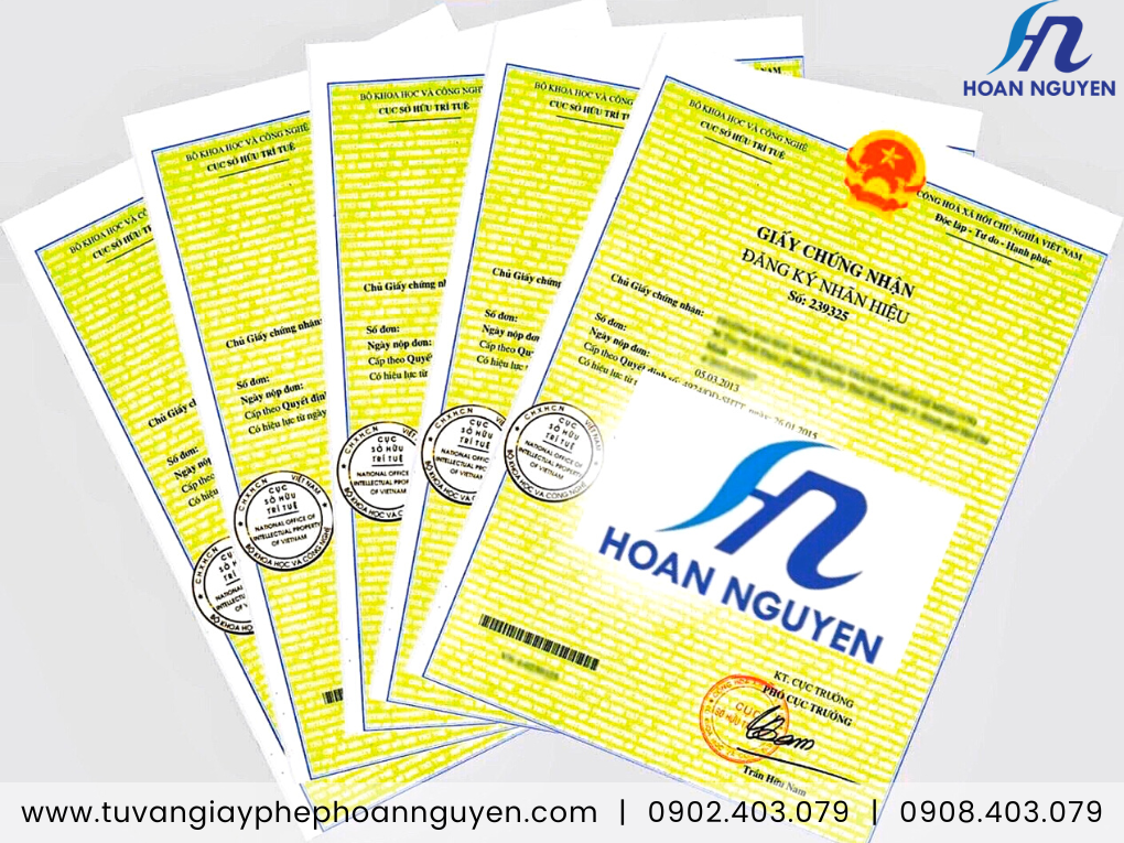 Văn bằng bảo hộ nhãn hiệu cửa hàng đồ ăn nhanh – Hoàn Nguyên xin cấp nhanh