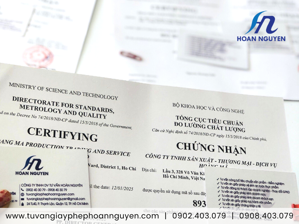 HOÀN NGUYÊN xin cấp nhanh giấy chứng nhận mã số mã vạch