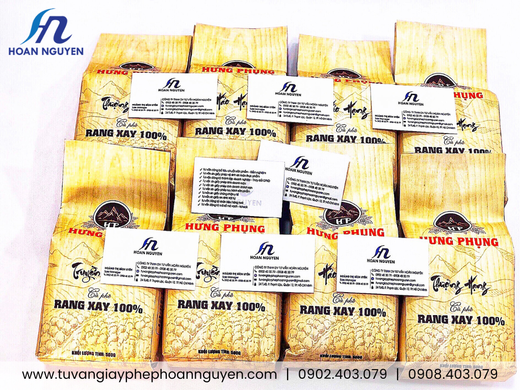 Cà phê rang xay kiểm nghiệm làm công bố