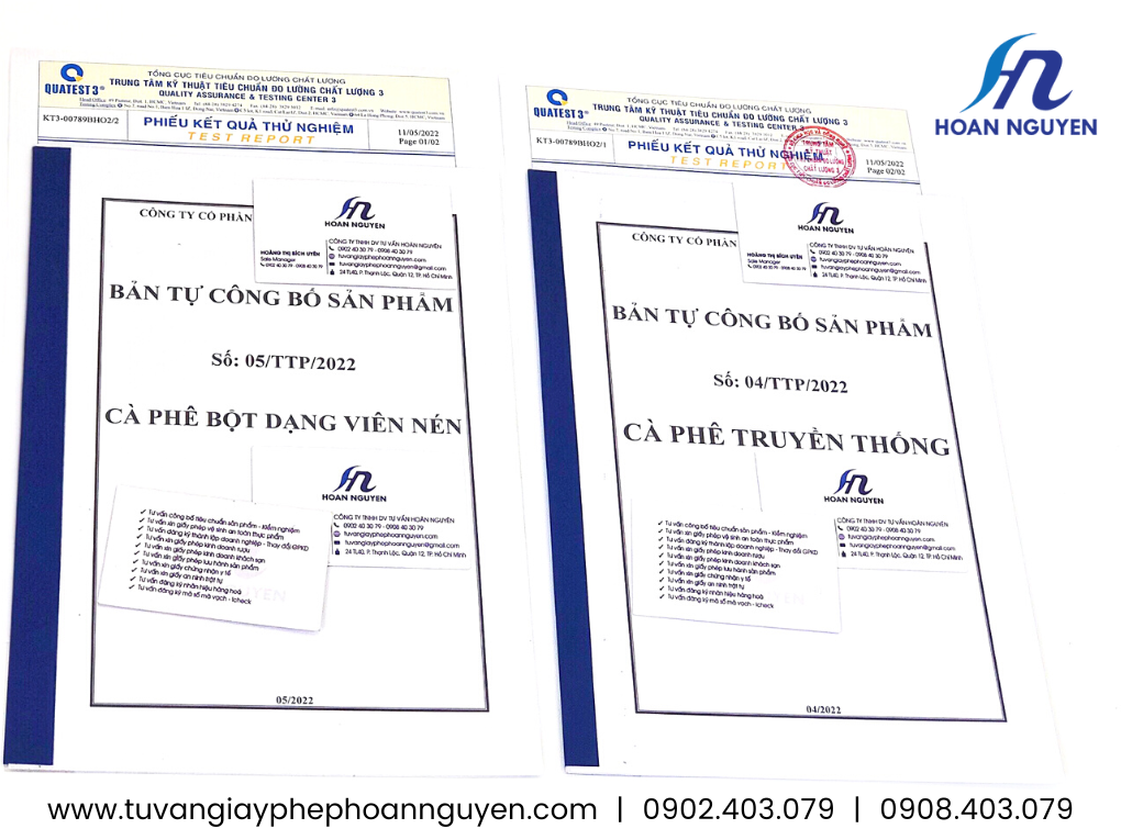 Hoàn Nguyên thực hiện nhanh công bố cà phê